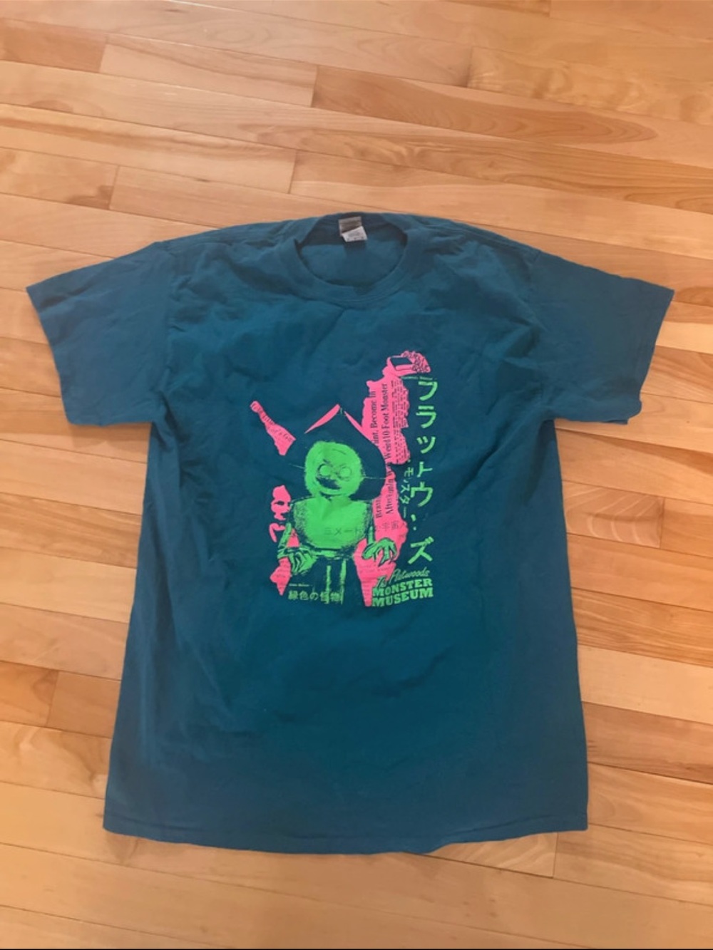 Men's Flatwoods Monster Japanese style tee vintage retro style